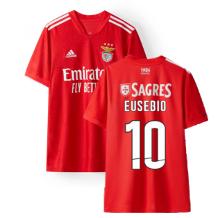 2021-2022 Benfica Home Jersey (EUSEBIO 10)