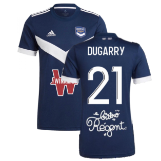 2021-2022 Bordeaux Home Shirt (Dugarry 21)