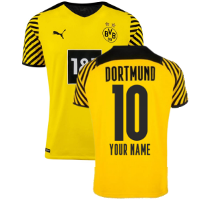 2021-2022 Borussia Dortmund Authentic Home Shirt