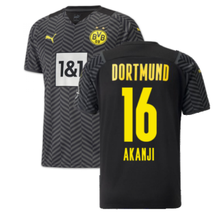 2021-2022 Borussia Dortmund Away Shirt (AKANJI 16)