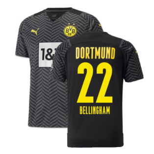 2021-2022 Borussia Dortmund Away Shirt (BELLINGHAM 22)