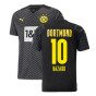2021-2022 Borussia Dortmund Away Shirt (HAZARD 10)