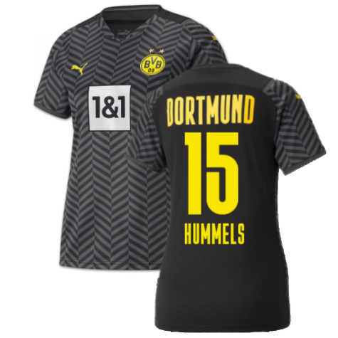 2021-2022 Borussia Dortmund Away Shirt (Kids) (HUMMELS 15)