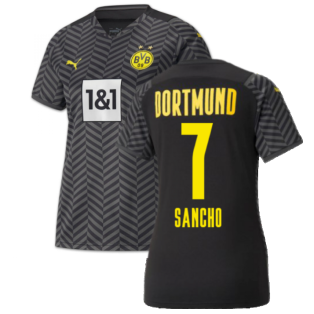 2021-2022 Borussia Dortmund Away Shirt (Kids) (SANCHO 7)