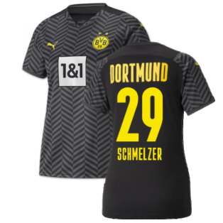 2021-2022 Borussia Dortmund Away Shirt (Kids) (SCHMELZER 29)