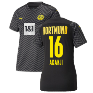 2021-2022 Borussia Dortmund Away Shirt (Ladies) (AKANJI 16)