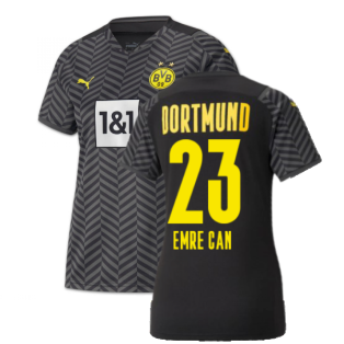 2021-2022 Borussia Dortmund Away Shirt (Ladies) (EMRE CAN 23)