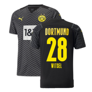 2021-2022 Borussia Dortmund Away Shirt (WITSEL 28)