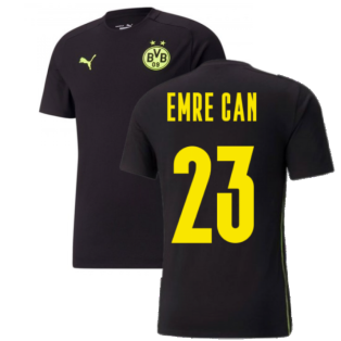 2021-2022 Borussia Dortmund Casuals Tee (Black) (EMRE CAN 23)