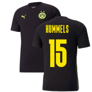 2021-2022 Borussia Dortmund Casuals Tee (Black) (HUMMELS 15)