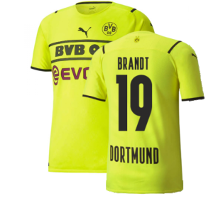 2021-2022 Borussia Dortmund CUP Authentic Shirt (BRANDT 19)