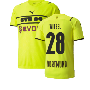 2021-2022 Borussia Dortmund CUP Shirt (Kids) (WITSEL 28)