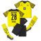 2021-2022 Borussia Dortmund Home Mini Kit (WITSEL 28)