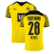 2021-2022 Borussia Dortmund Home Shirt (Kids) (WITSEL 28)