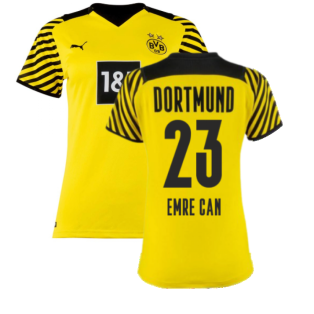 2021-2022 Borussia Dortmund Home Shirt (Ladies) (EMRE CAN 23)