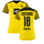2021-2022 Borussia Dortmund Home Shirt (Ladies) (MOUKOKO 18)