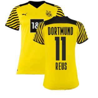 2021-2022 Borussia Dortmund Home Shirt (Ladies) (REUS 11)