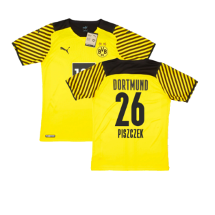 2021-2022 Borussia Dortmund Player Issue Home Shirt (PISZCZEK 26)