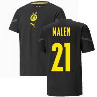 2021-2022 Borussia Dortmund Pre Match Shirt (Black) - Kids (MALEN 21)