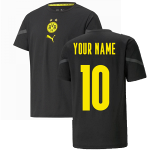 2021-2022 Borussia Dortmund Pre Match Shirt (Black) - Kids