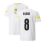 2021-2022 Borussia Dortmund Pre Match Shirt (Kids) (DAHOUD 8)