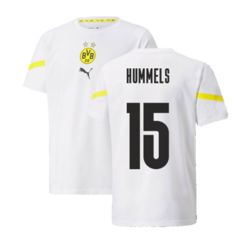 2021-2022 Borussia Dortmund Pre Match Shirt (Kids) (HUMMELS 15)