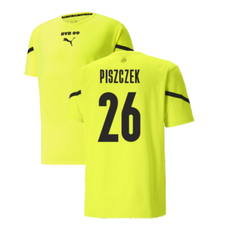 2021-2022 Borussia Dortmund Pre Match Shirt (Yellow) (PISZCZEK 26)