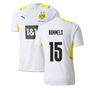 2021-2022 Borussia Dortmund Training Jersey (White) (HUMMELS 15)