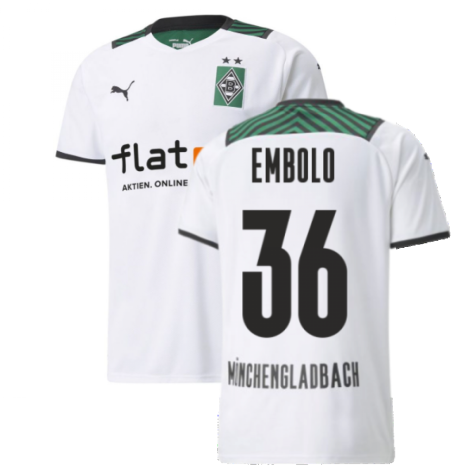 2021-2022 Borussia MGB Home Shirt (EMBOLO 36)