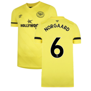 2021-2022 Brentford Away Shirt (NORGAARD 6)