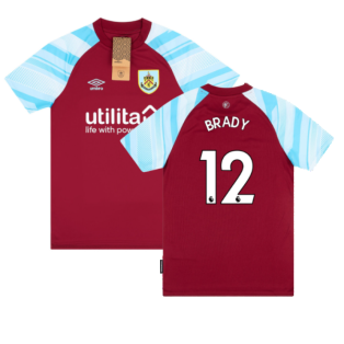 2021-2022 Burnley Home Shirt (Kids) (BRADY 12)