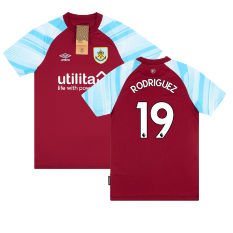 2021-2022 Burnley Home Shirt (Kids) (RODRIGUEZ 19)