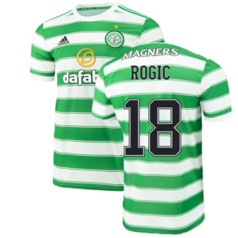 2021-2022 Celtic Home Shirt (ROGIC 18)