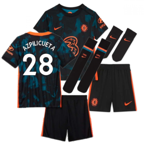 2021-2022 Chelsea 3rd Baby Kit (AZPILICUETA 28)