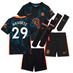 2021-2022 Chelsea 3rd Baby Kit (HAVERTZ 29)
