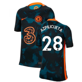 2021-2022 Chelsea 3rd Shirt (Kids) (AZPILICUETA 28)