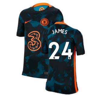 2021-2022 Chelsea 3rd Shirt (Kids) (JAMES 24)