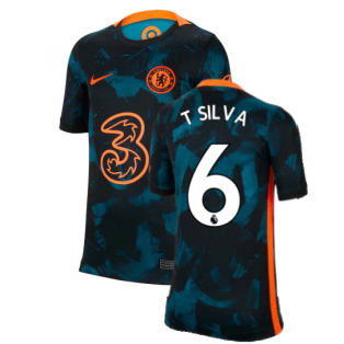 2021-2022 Chelsea 3rd Shirt (Kids) (T SILVA 6)