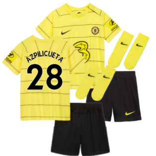 2021-2022 Chelsea Away Baby Kit (AZPILICUETA 28)