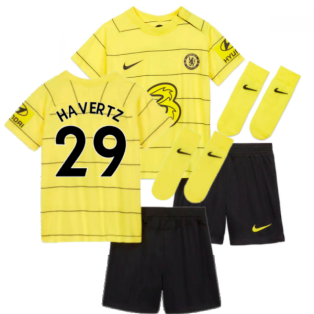 2021-2022 Chelsea Away Baby Kit (HAVERTZ 29)