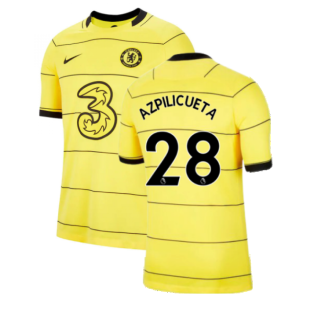 2021-2022 Chelsea Away Shirt (AZPILICUETA 28)