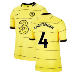 2021-2022 Chelsea Away Shirt (CHRISTENSEN 4)