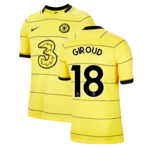 2021-2022 Chelsea Away Shirt (GIROUD 18)