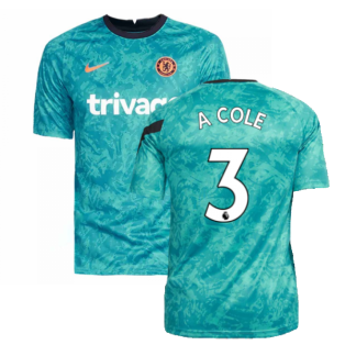 2021-2022 Chelsea CL Pre-Match Shirt (Aquamarine) (A COLE 3)