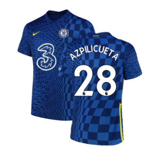 2021-2022 Chelsea Home Shirt (AZPILICUETA 28)