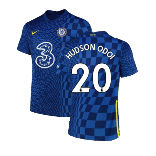 2021-2022 Chelsea Home Shirt (HUDSON ODOI 20)