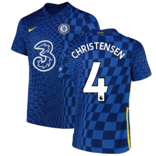 2021-2022 Chelsea Home Shirt (Kids) (CHRISTENSEN 4)
