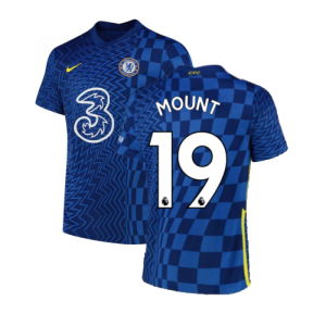 2021-2022 Chelsea Home Shirt (MOUNT 19)