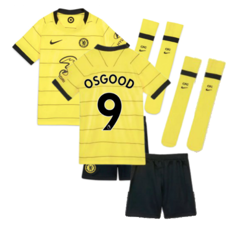 2021-2022 Chelsea Little Boys Away Mini Kit (OSGOOD 9)