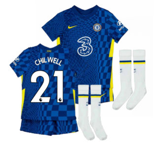2021-2022 Chelsea Little Boys Home Mini Kit (CHILWELL 21)